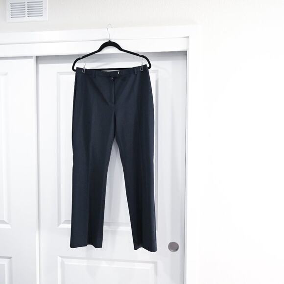 Max Mara S Design For Easy Living Lycra Jacket Pant Set in Midnight Blue - Picture 13 of 16
